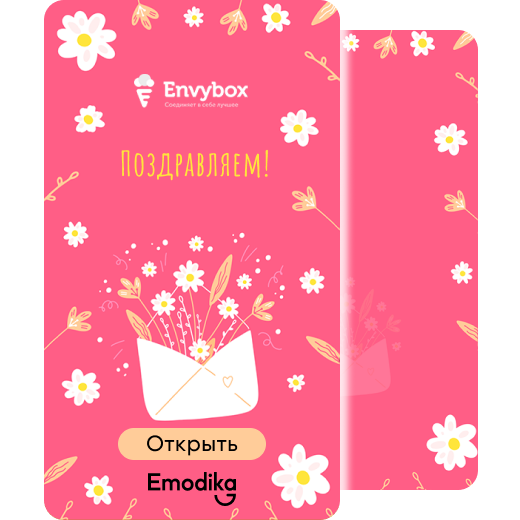 Envybox. Поздравляем!